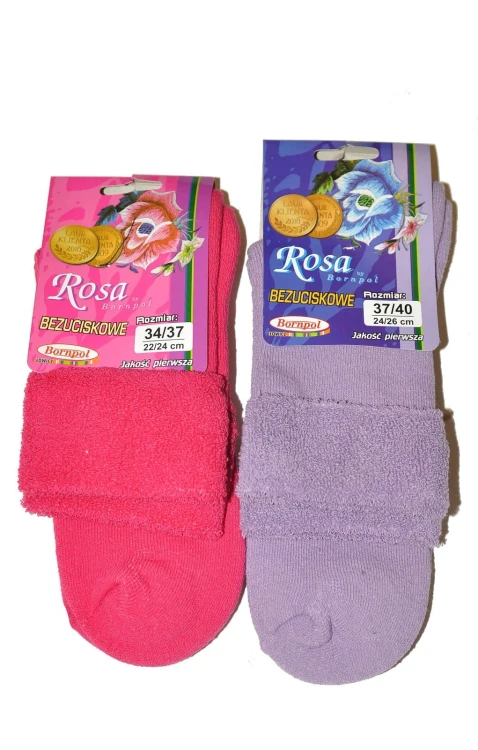Skarpety Bornpol Rosa Frotta 34-40
