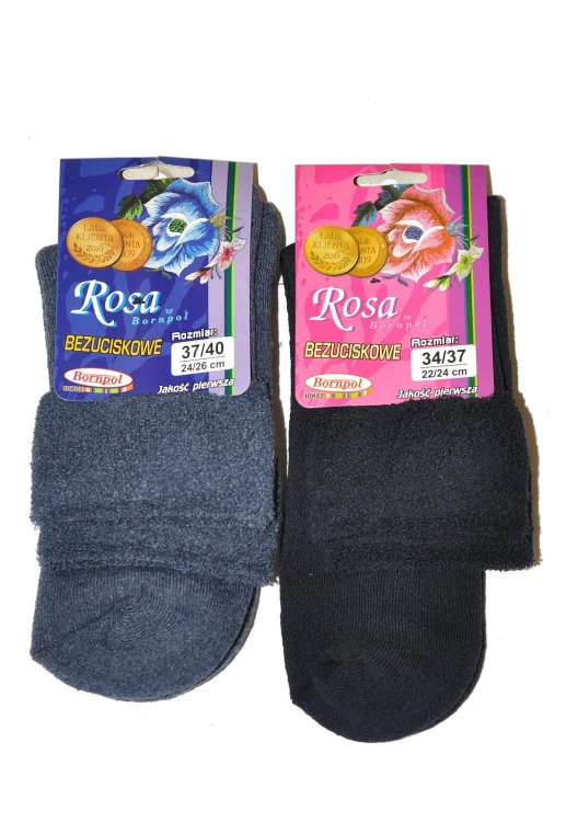 Skarpety Bornpol Rosa Frotta 34-40