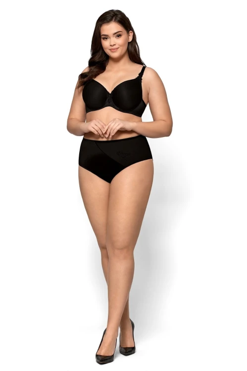 Biustonosz usztywniany Mefemi Anita Big Czarny