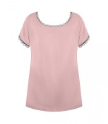 Koszulka piżamowa Mefemi Mix&Match Margot Gładka S-2XL