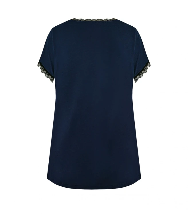 Koszulka piżamowa Mefemi Mix&Match Margot Gładka S-2XL