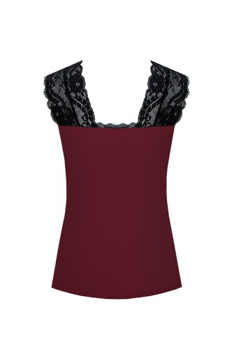 Koszulka piżamowa Mefemi Mix&Match Margot Koronka S-2XL