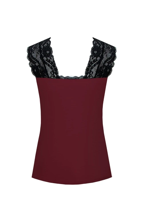 Koszulka piżamowa Mefemi Mix&Match Margot Koronka S-2XL