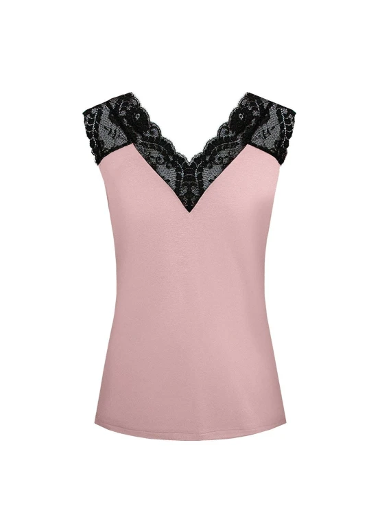 Koszulka piżamowa Mefemi Mix&Match Margot Koronka S-2XL