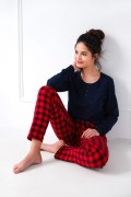 Piżama Sensis Bonnie dł/r Christmas S-XL