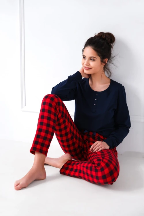 Piżama Sensis Bonnie dł/r Christmas S-XL
