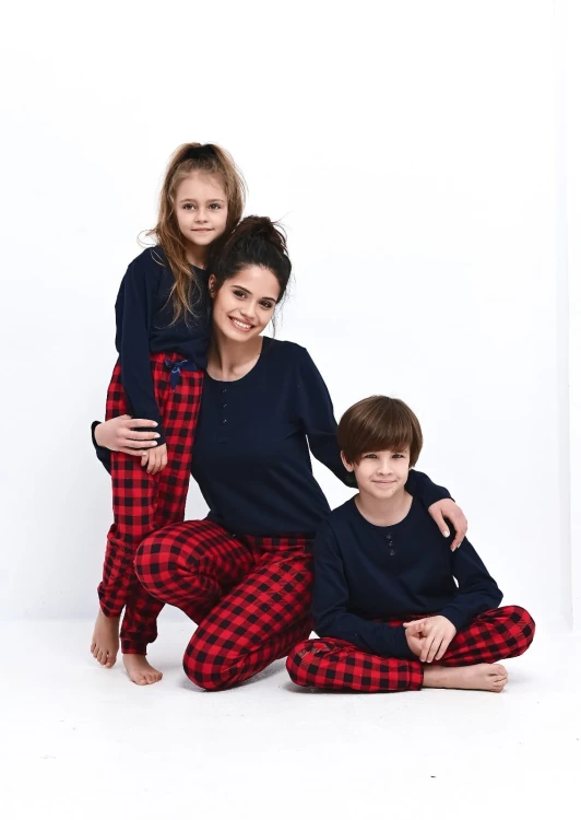 Piżama Sensis Bonnie dł/r Christmas S-XL