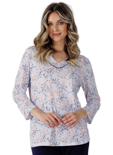 Piżama Leveza Florence 1511 7/8 M-2XL