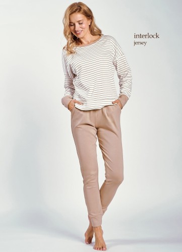 Piżama Taro Maggie 3226 Interlock dł/r S-XL Z24/25 damska