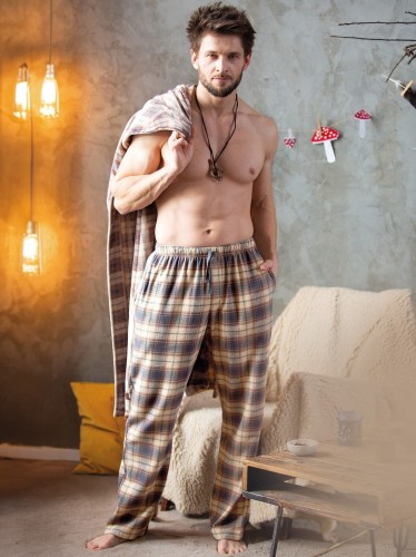 Spodnie piżamowe Key MHT 402 B24 M-2XL męskie