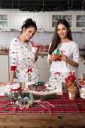Piżama Sensis Lillian 3/4 Christmas S-XL
