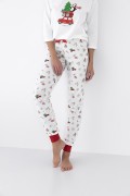 Piżama Sensis Lillian 3/4 Christmas S-XL