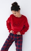 Piżama Sensis Cordelia dł/r Christmas S-XL