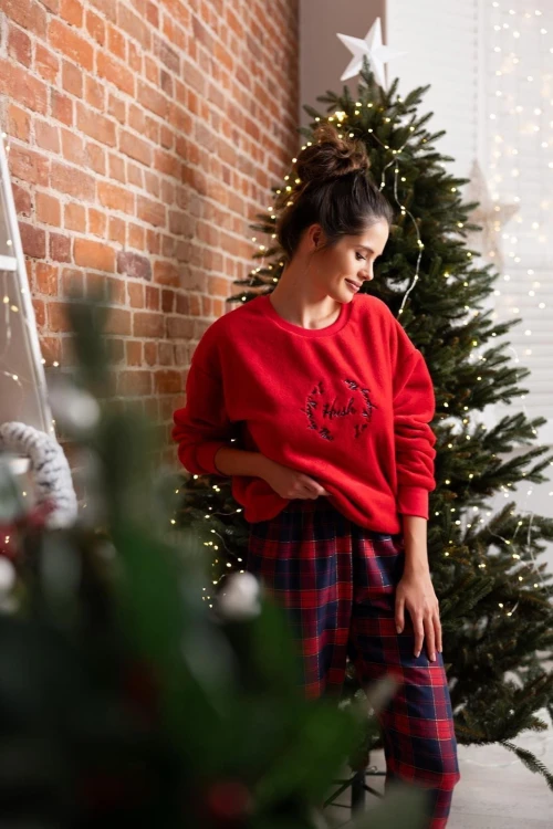 Piżama Sensis Cordelia dł/r Christmas S-XL
