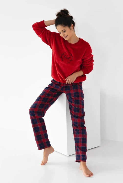 Piżama Sensis Cordelia dł/r Christmas S-XL