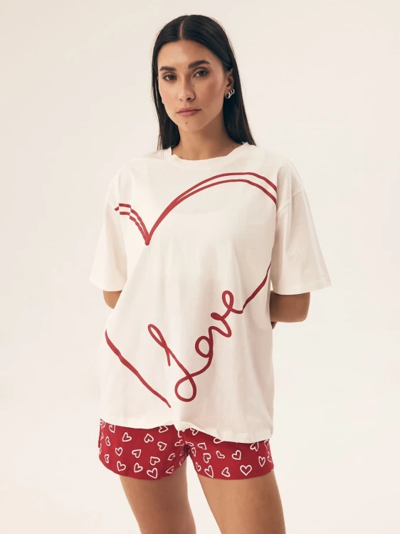 Piżama Henderson Ladies 42655 Necesito kr/r S-2XL