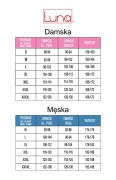 Piżama Luna 807 kr/r M-2XL męska