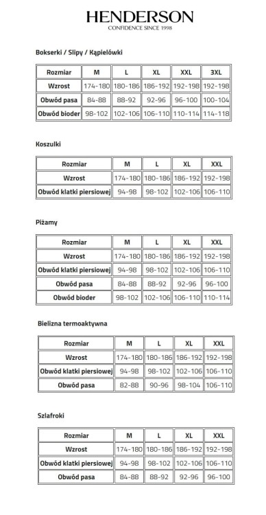 Bokserki Henderson 43170 Soul A'5 M-3XL