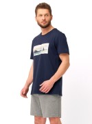 Piżama Key MNS 606 A25 kr/r M-2XL