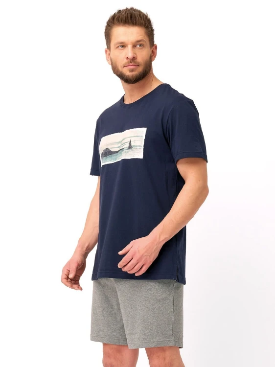 Piżama Key MNS 606 A25 kr/r M-2XL