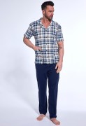 Piżama Cornette 318/54 kr/r M-2XL rozpinana męska