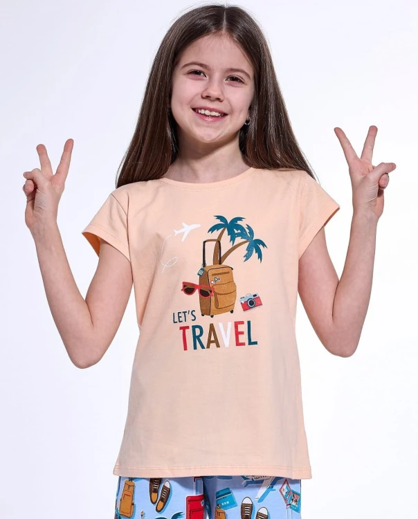 Piżama Cornette Kids Girl 787/110 Travel 2 86-128