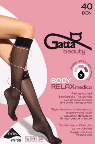 Podkolanówki Gatta Body RELAXmedica 40 den