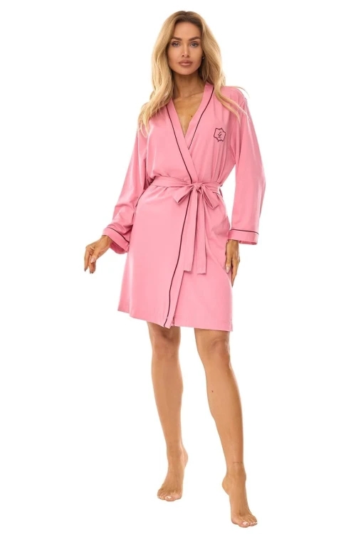 Szlafrok L&L 2504 S-XL wiskoza damski