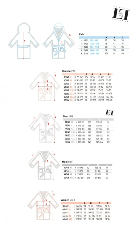 Szlafrok L&L 2450 M-2XL męski frota