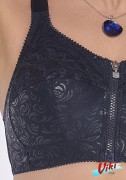 Biustonosz soft bez fiszbin Viki Zuza 586 Nocny Błękit 100-105