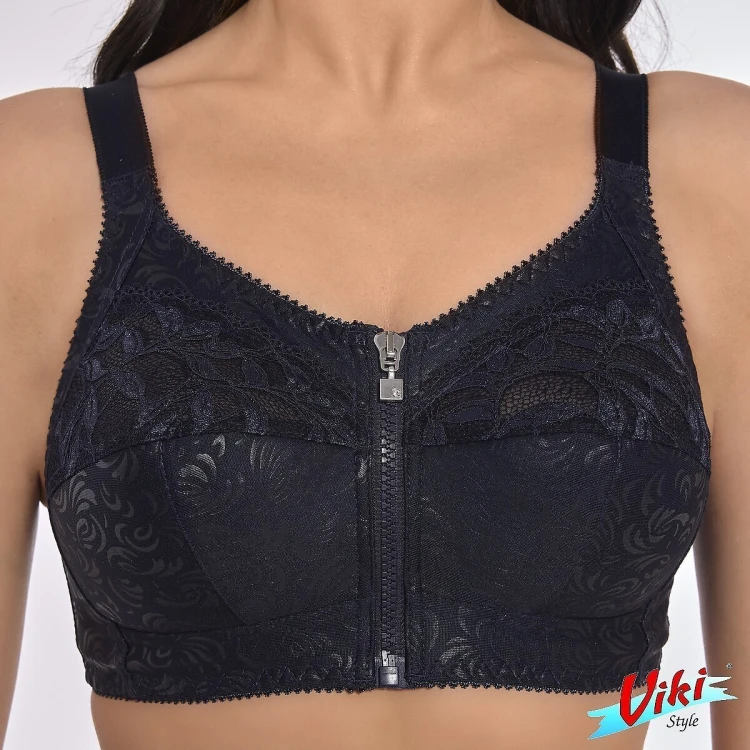 Biustonosz soft bez fiszbin Viki Zuza 586 Nocny Błękit 100-105