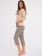 Piżama Cornette 602/441 Panther 4 3/4 S-2XL damska