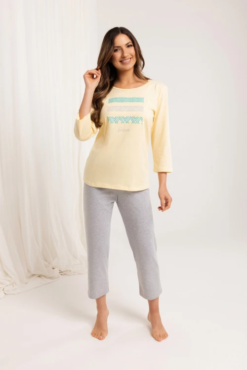 Piżama Regina 709 3/4 M-XL Z25/26 damska