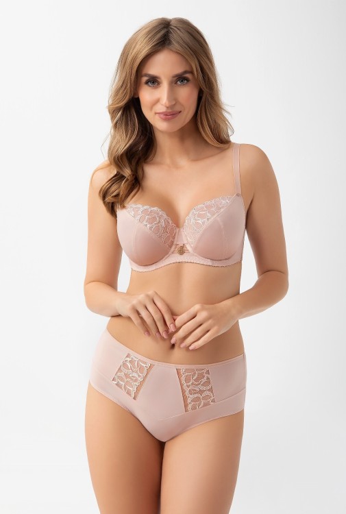 Biustonosz Soft Gorsenia K934 Isla Beżowy