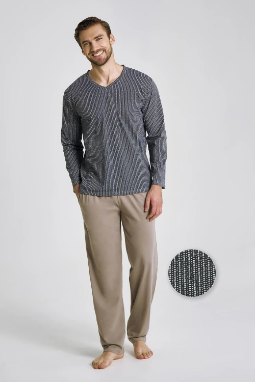 Piżama Taro Luca 3481 dł/r M-2XL Z25/26 męska
