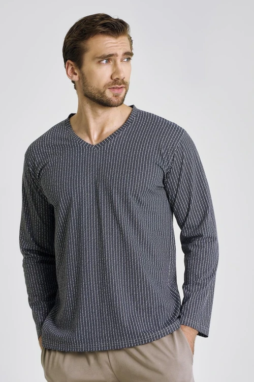 Piżama Taro Luca 3481 dł/r M-2XL Z25/26 męska