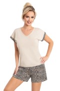 Piżama Donna Omari Short kr/r S-2XL - Krótka