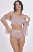 Biustonosz soft bez fiszbin Viki Zuza I 586 Kwarcowy Róż 100-105