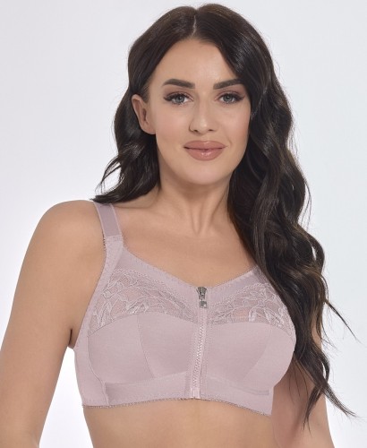Biustonosz soft bez fiszbin Viki Zuza I 586 Kwarcowy róż 80-95
