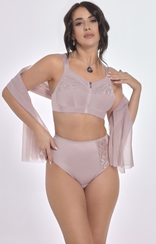 Biustonosz soft bez fiszbin Viki Zuza I 586 Kwarcowy róż 80-95