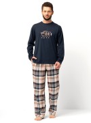 Piżama Key MNS 444 B25 dł/r M-2XL męska