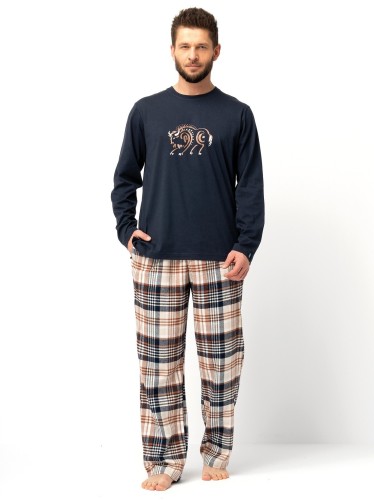 Piżama Key MNS 444 B25 dł/r M-2XL męska