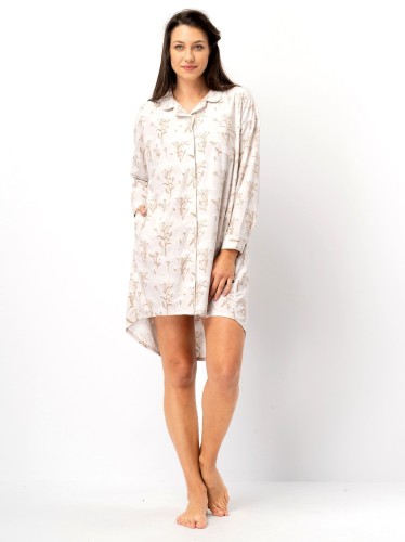 Koszula Key LND 567 B25 dł/r S-XL rozpinana damska