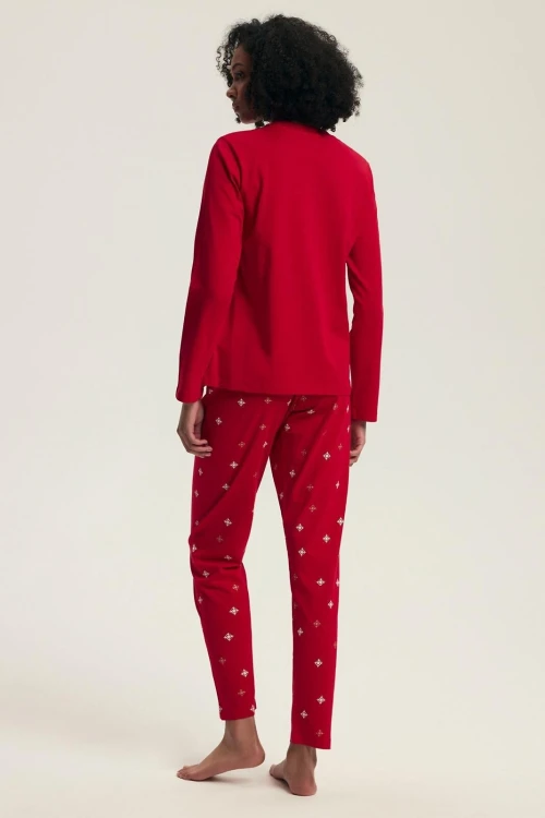 Piżama Henderson Ladies 43718 Dotie dł/r S-2XL