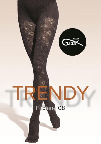 Rajstopy Gatta Trendy Fabiane wz.08 40 den 2-4