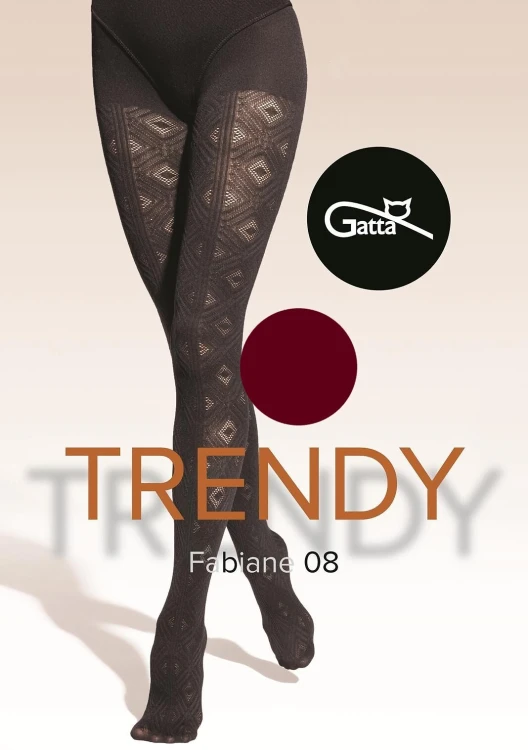 Rajstopy Gatta Trendy Fabiane wz.08 40 den 2-4