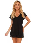 Piżama De Lafense 625 Dagmara kr/r 3XL-4XL