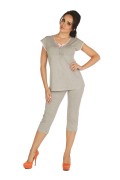 Piżama De Lafense 889 Visa kr/r 3XL-4XL