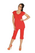 Piżama De Lafense 889 Visa kr/r 3XL-4XL