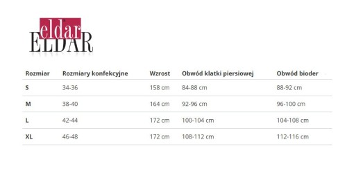 Koszulka Eldar Julita czarna w/r 2X-3XL